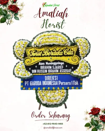 Papan Bunga Duka di Sulanjana