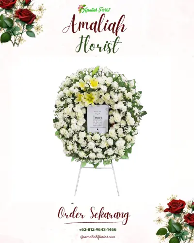Krans Bunga Duka Cita di Sulanjana